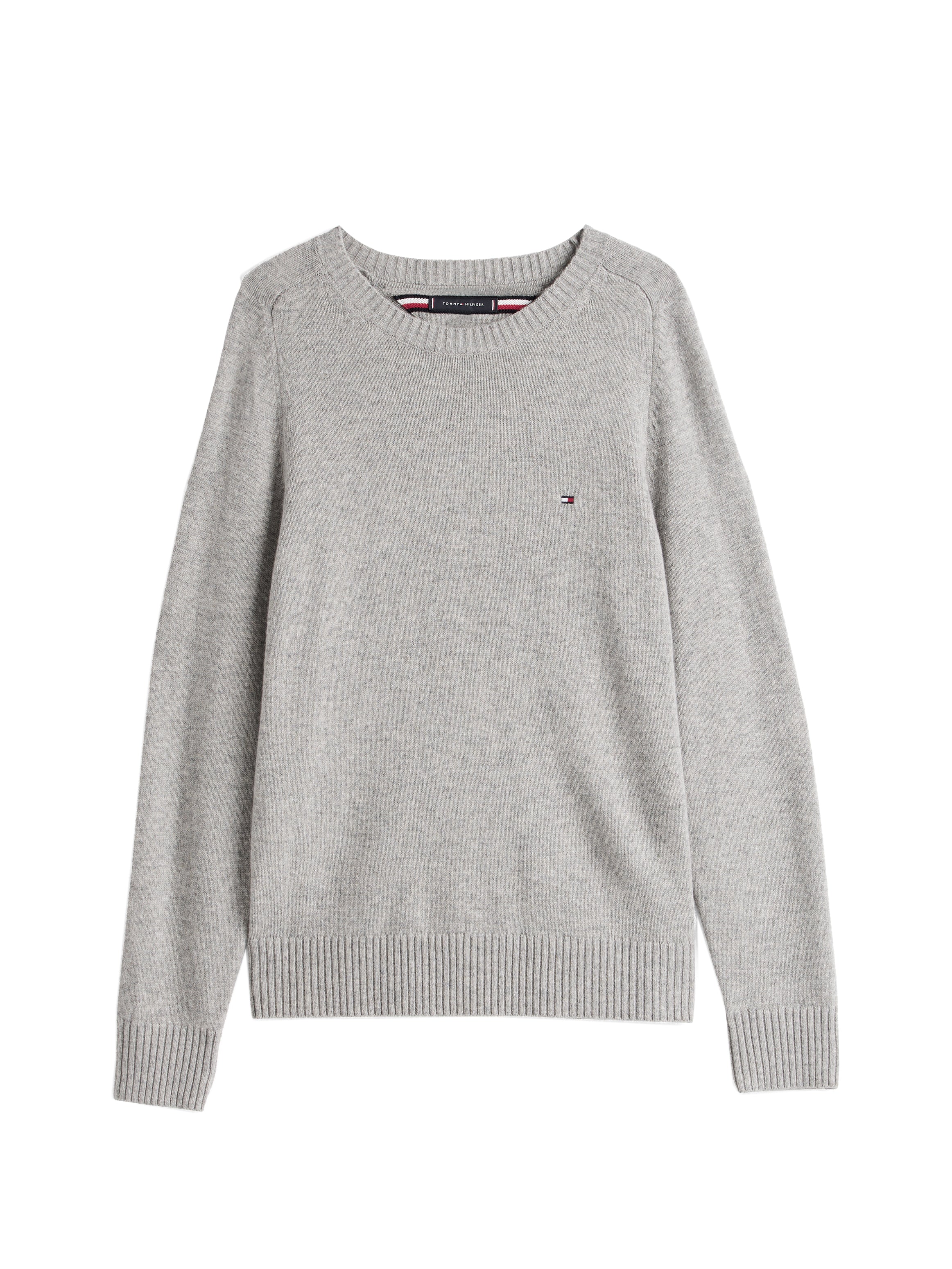 An image of the Tommy Hilfiger Pure Wool Crew Neck Jumper