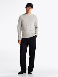An image of the Tommy Hilfiger Pure Wool Crew Neck Jumper