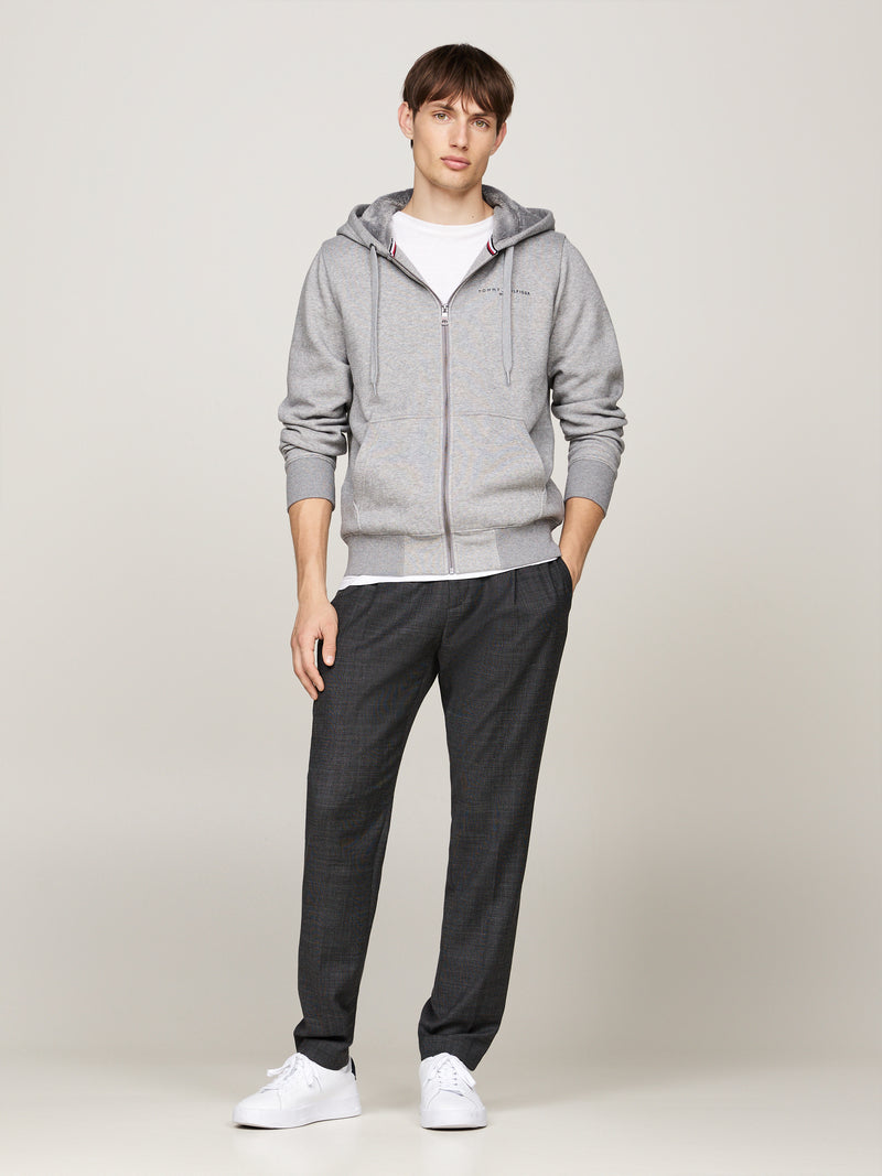 An image of the Tommy Hilfiger Faux Fur Lined Zip-Thru Hoody