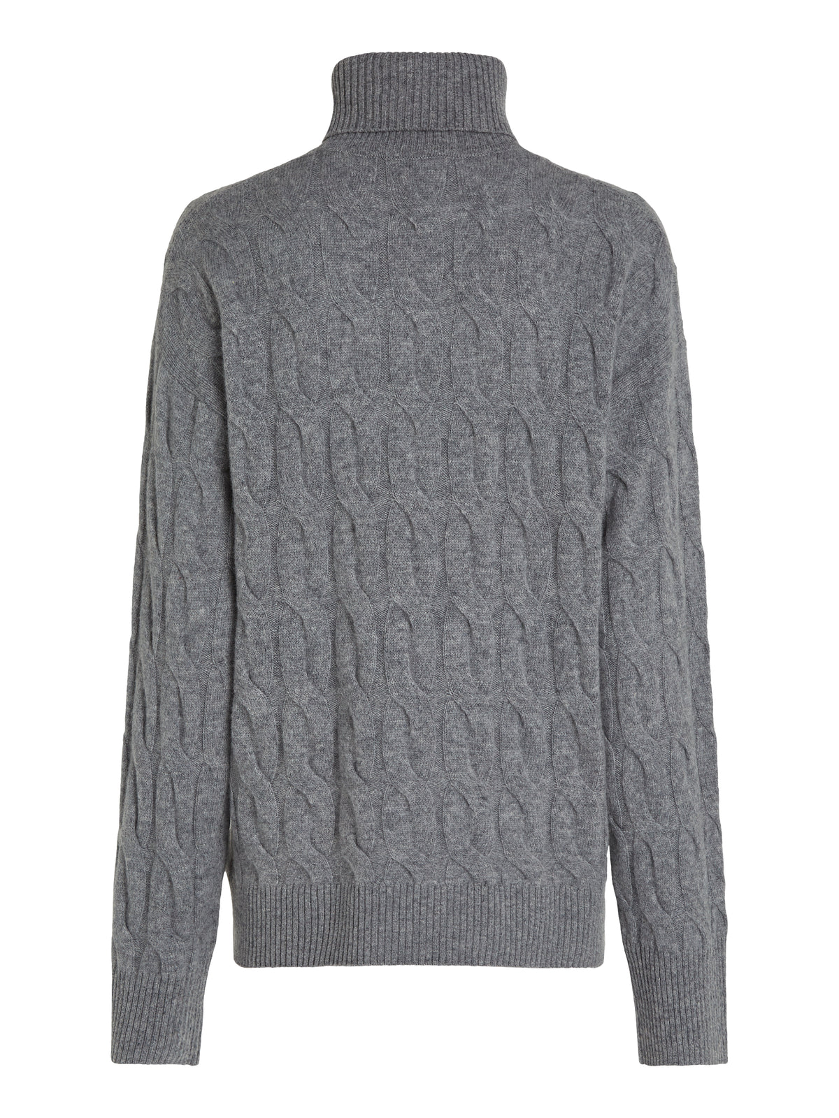 An image of the Tommy Hilfiger Relaxed Pure Wool Roll Neck Jumper
