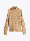 An image of the Tommy Hilfiger Relaxed Pure Wool Roll Neck Jumper