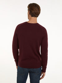 An image of the Tommy Hilfiger Pure Wool Crew Neck Jumper