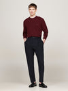 An image of the Tommy Hilfiger Pure Wool Crew Neck Jumper