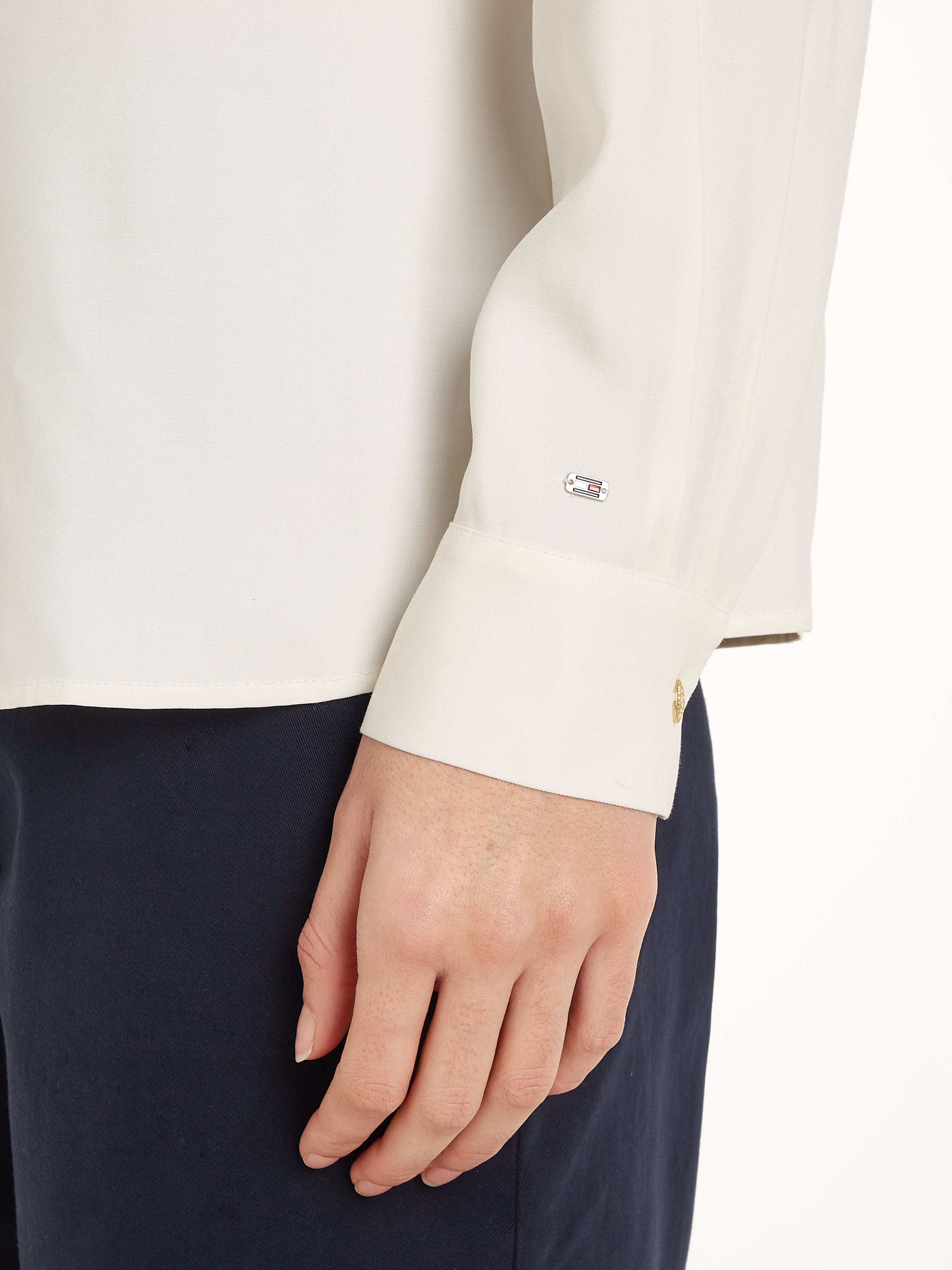 An image of the Tommy Hilfiger Metal Flag Relaxed Fit Shirt