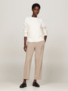 An image of the Tommy Hilfiger Pure Wool Cable Knit Jumper
