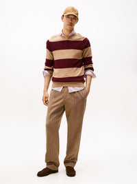 An image of the Tommy Hilfiger Pure Wool Crew Neck Jumper