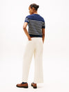 An image of the Tommy Hilfiger Jersey Gold-Tone Button Short Sleeve Cardigan