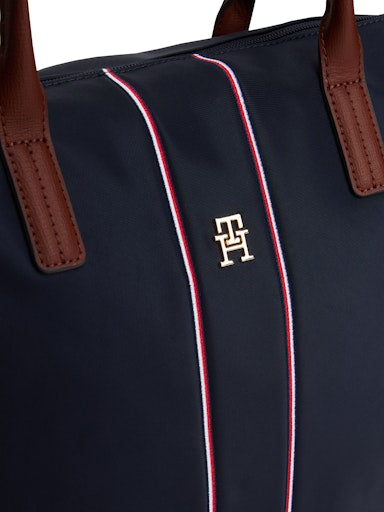 An image of the Tommy Hilfiger Corporate TH Monogram Tote Bag