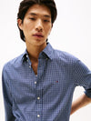 An image of the Tommy Hilfiger Flex Poplin Mini Tartan Shirt