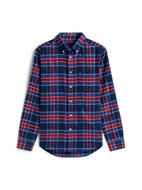 An image of the Tommy Hilfiger Hero Flannel Tartan Check Shirt