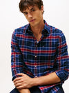 An image of the Tommy Hilfiger Hero Flannel Tartan Check Shirt