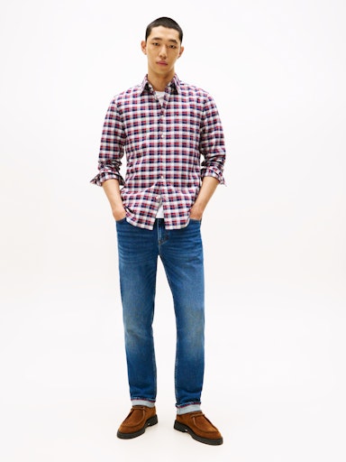 An image of the Tommy Hilfiger Heritage Oxford Tartan Shirt