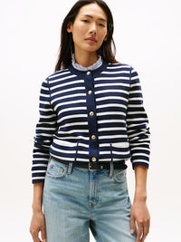 An image of the Tommy Hilfiger Jersey Reversible Cardigan