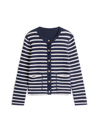An image of the Tommy Hilfiger Jersey Reversible Cardigan