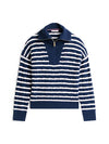 An image of the Tommy Hilfiger Half-Zip Cable Knit Soft Wool Jumper