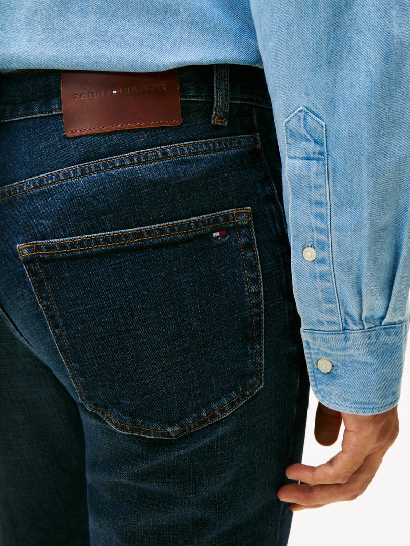 An image of the Tommy Hilfiger Straight Denton Jeans