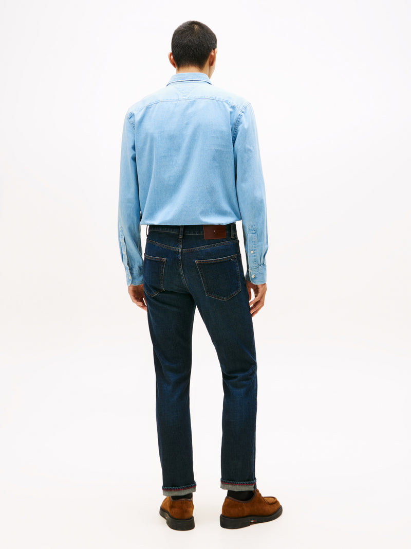 An image of the Tommy Hilfiger Straight Denton Jeans
