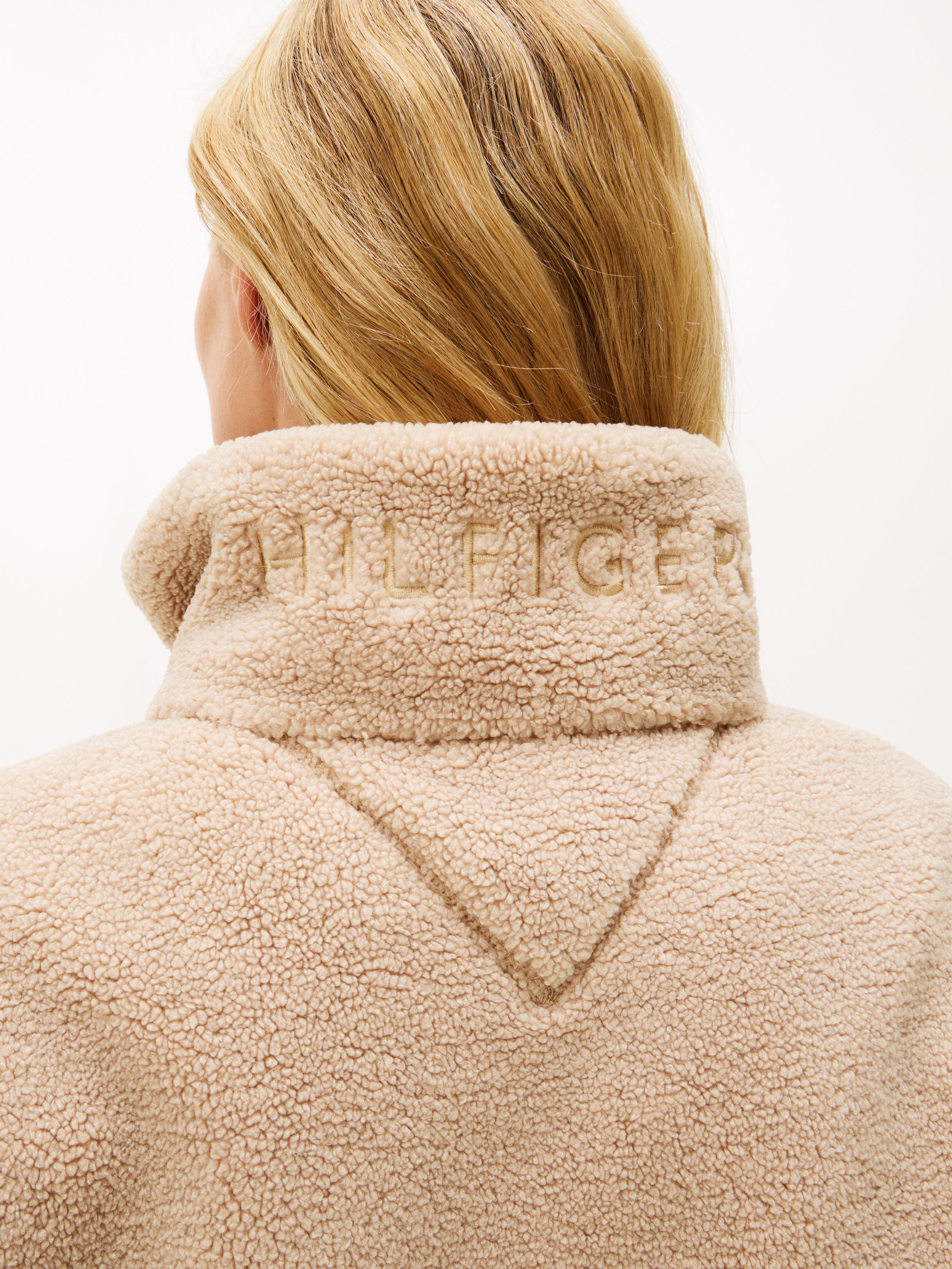 An image of the Tommy Hilfiger Teddy Zip Up Jacket