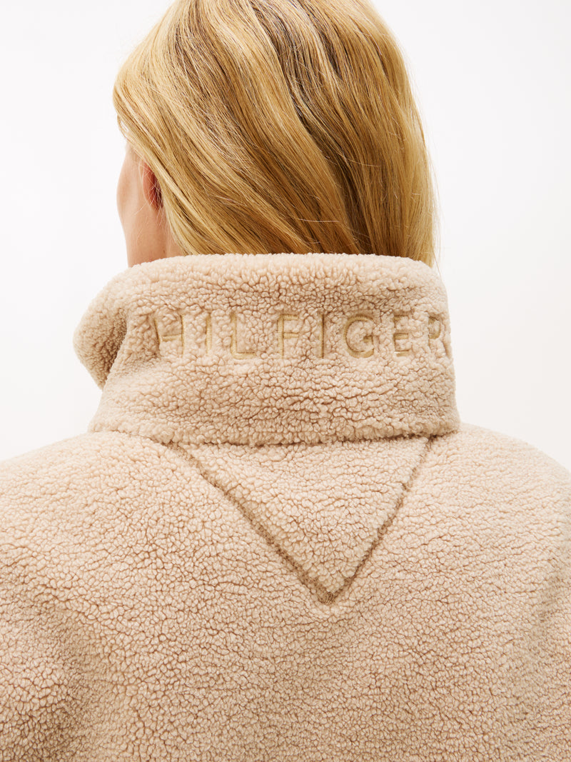 An image of the Tommy Hilfiger Teddy Zip Up Jacket