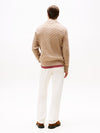 An image of the Tommy Hilfiger Cable Knit Half-Zip Jumper