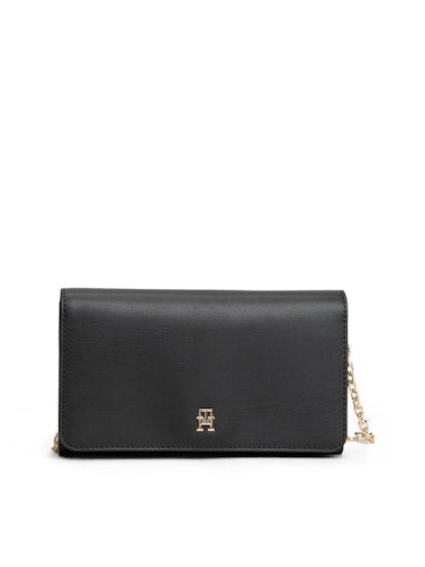 An image of the Tommy Hilfiger Icon Chain Strap Flap Wallet