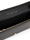 An image of the Tommy Hilfiger Icon Chain Strap Flap Wallet