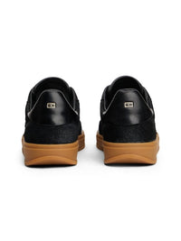 An image of the Tommy Hilfiger TH Monogram Mixed Texture Trainers