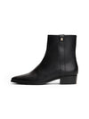 An image of the Tommy Hilfiger Leather Pointed Toe Ankle Boots