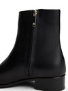 An image of the Tommy Hilfiger Leather Pointed Toe Ankle Boots