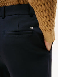 An image of the Tommy Hilfiger Relaxed Straight Leg Trousers
