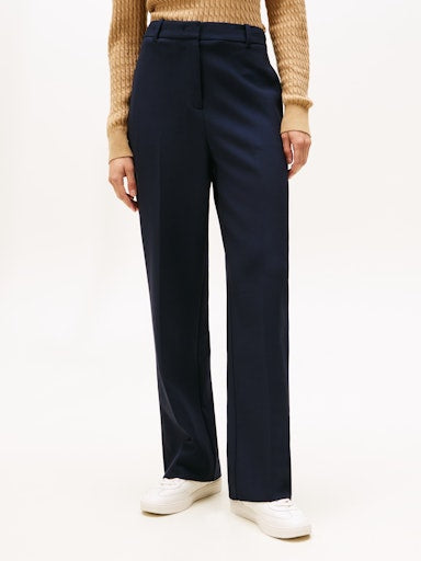An image of the Tommy Hilfiger Relaxed Straight Leg Trousers