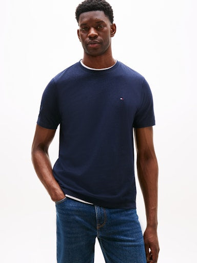 An image of the Tommy Hilfiger Essential Heather Tee
