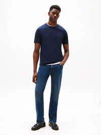 An image of the Tommy Hilfiger Essential Heather Tee