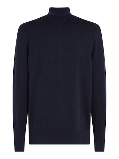 An image of the Tommy Hilfiger Essential Cotton Zip Thru