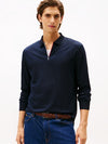 An image of the Tommy Hilfiger Zip Interlock Polo
