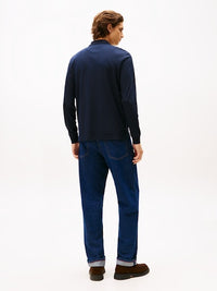 An image of the Tommy Hilfiger Zip Interlock Polo