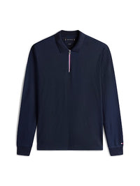 An image of the Tommy Hilfiger Zip Interlock Polo