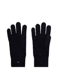 An image of the Tommy Hilfiger Flag Fluffy Knit Gloves