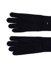 An image of the Tommy Hilfiger Flag Fluffy Knit Gloves