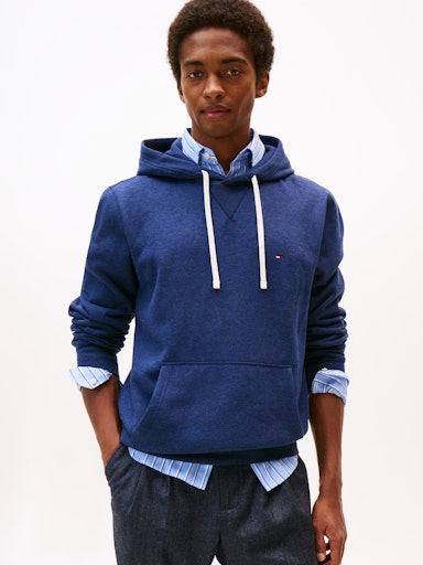 An image of the Tommy Hilfiger Essential Seasonal Fleece Hoodie