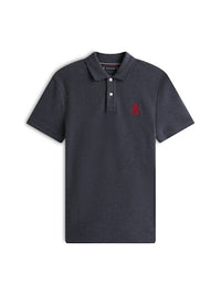 An image of the Tommy Hilfiger Heather Crest Polo