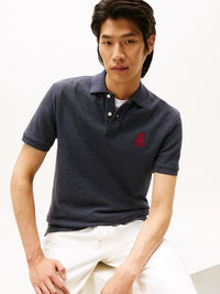 An image of the Tommy Hilfiger Heather Crest Polo