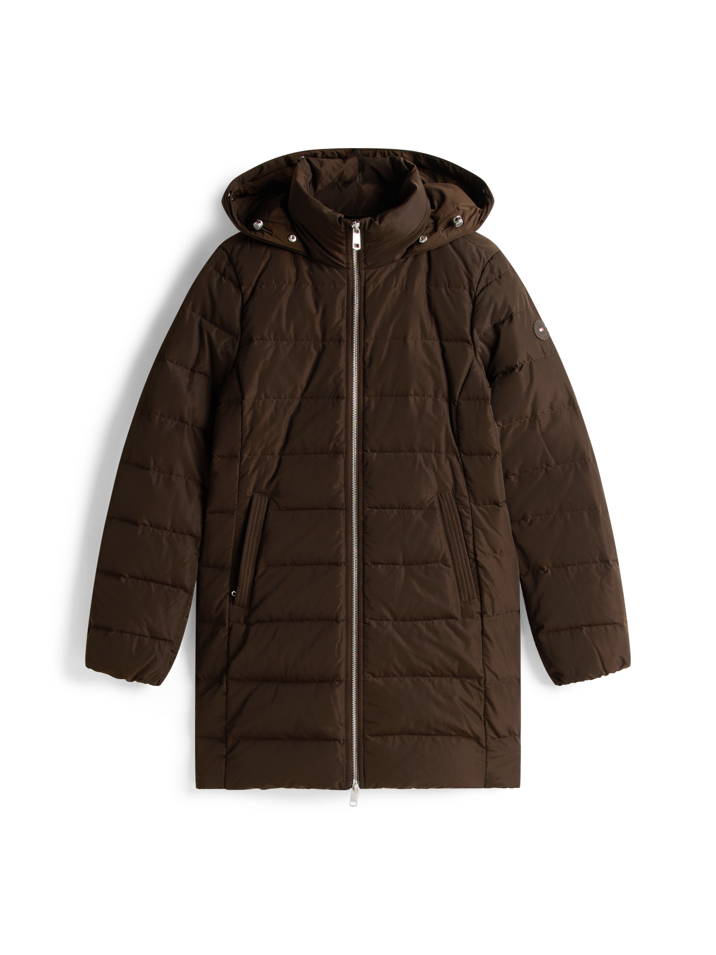 An image of the Tommy Hilfiger Faux Fur Hood Down Puffer Coat