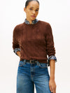 An image of the Tommy Hilfiger Pure Wool Cable Knit Jumper
