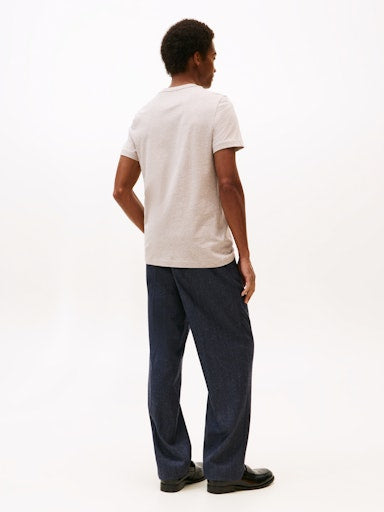 An image of the Tommy Hilfiger Logo Embroidery Slim Fit T-Shirt