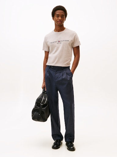 An image of the Tommy Hilfiger Logo Embroidery Slim Fit T-Shirt