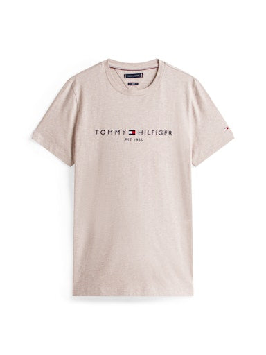 An image of the Tommy Hilfiger Logo Embroidery Slim Fit T-Shirt