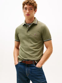 An image of the Tommy Hilfiger Tipped Slim Fit Polo Shirt