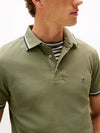 An image of the Tommy Hilfiger Tipped Slim Fit Polo Shirt