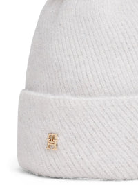 An image of the Tommy Hilfiger Chic Metallic Pom Pom Beanie